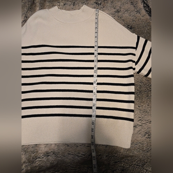 ZESICA Women's Fall Casual Long Sleeve Crew Neck Oversized Sweater Medium - Picture 12 of 13